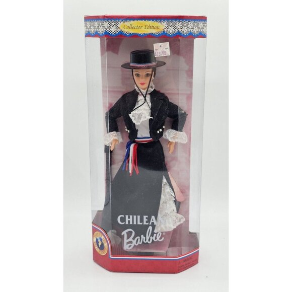 Barbie Chilean Barbie Doll Mattel Collector Edition 1997 Dolls of the World - Picture 1 of 11